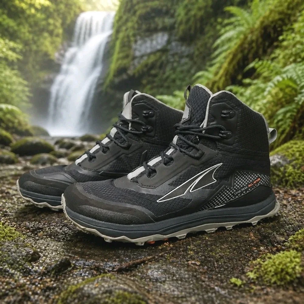 Altra Lone Peak All Weather Mid Hiking Boot ALOA4VQH000 Mens Size 10/EU 44 Black